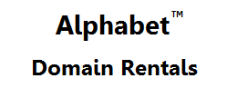Alphabet Domain Rentals
